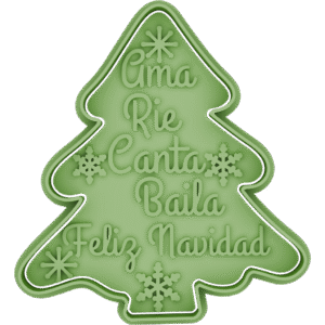 Arbol de Navidad con Palabras