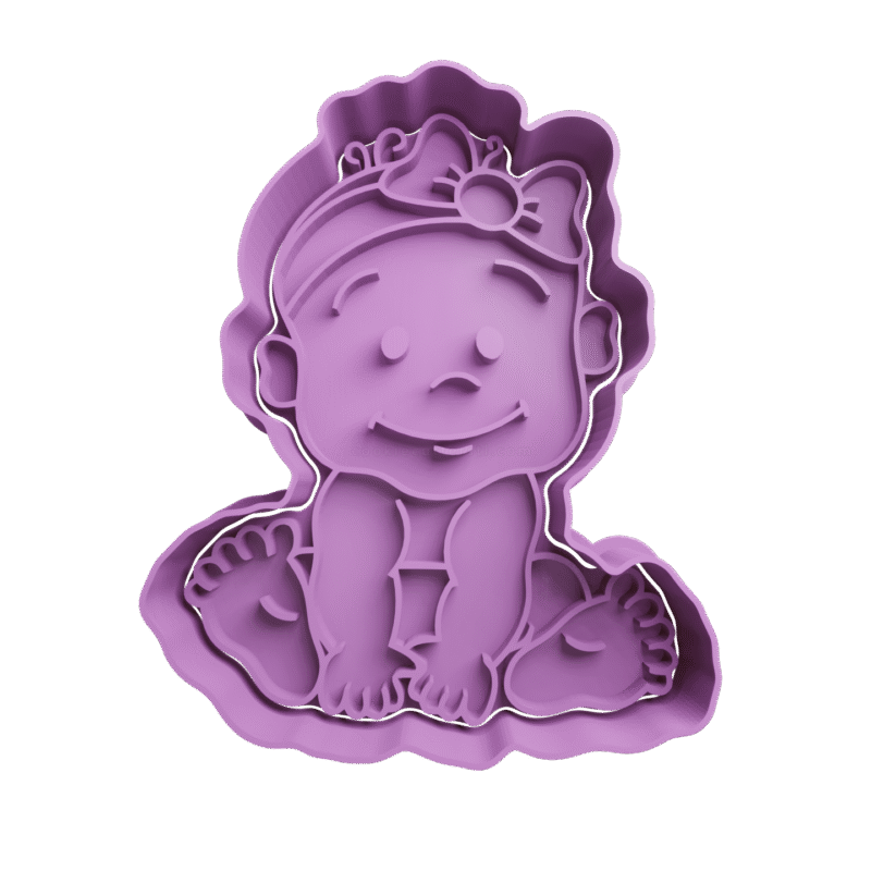 Bebe Niña Sentada