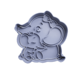 Elefante Mama con su Hijo