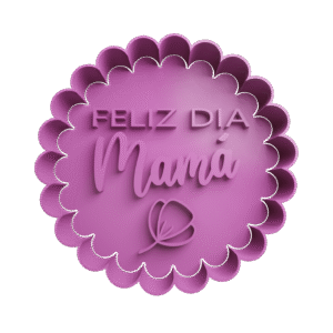 Feliz Día Mamá con Flor