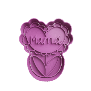 Mama en Corazon con Rosa