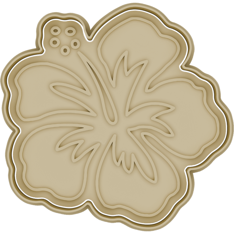 Flor Hawaiana Hibiscus Moana
