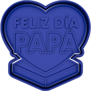 Feliz Día Papá - Base Corazon