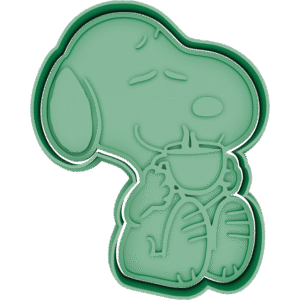 Snoopy Tomando Café