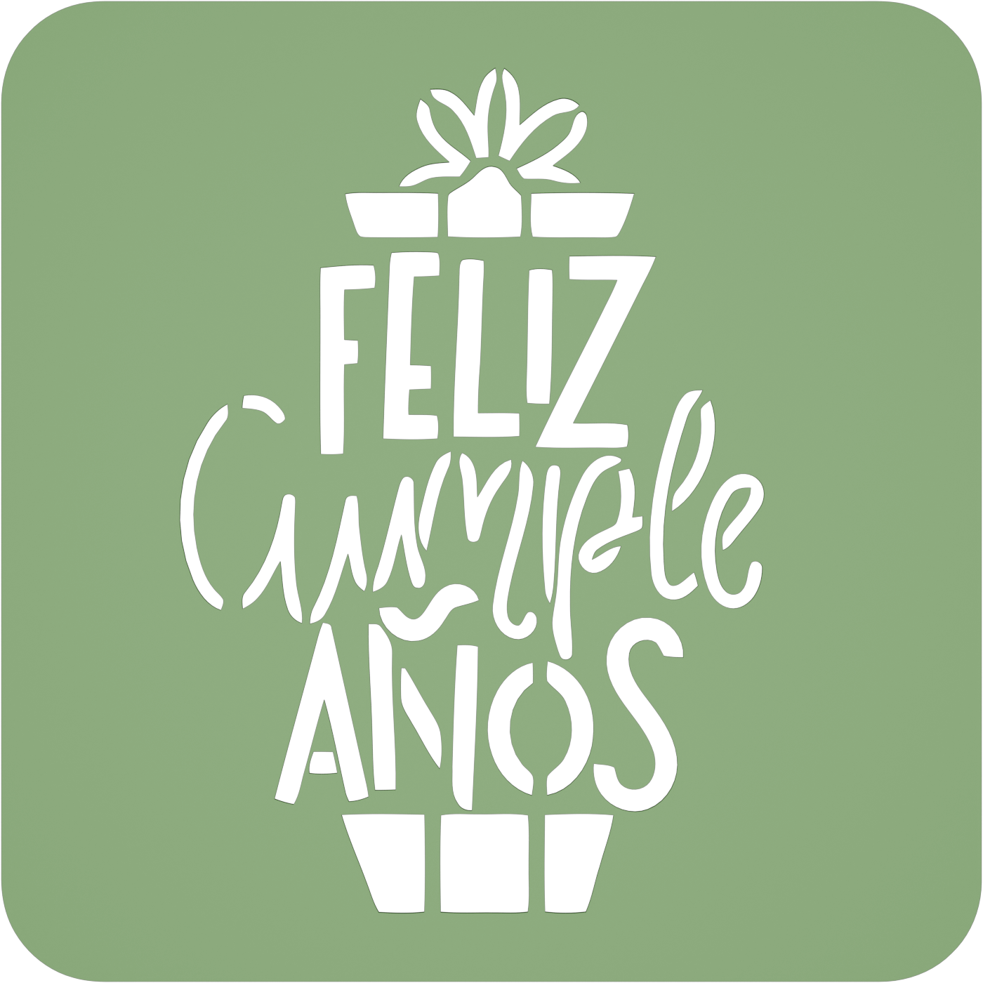 Stencil - Feliz Cumpleaños (2)