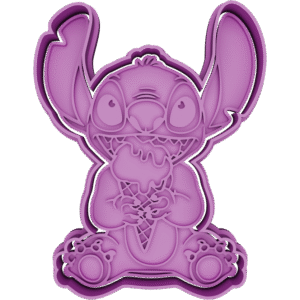 Lilo & Stitch - Stitch Comiendo Helado