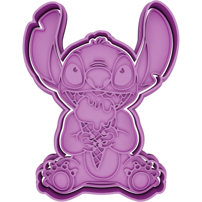Lilo & Stitch - Stitch Comiendo Helado