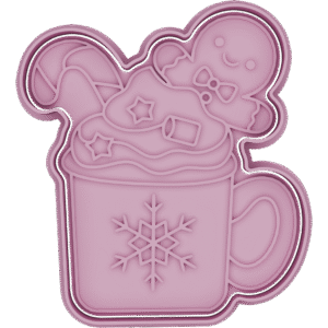 Taza con Muñeco Jengibre