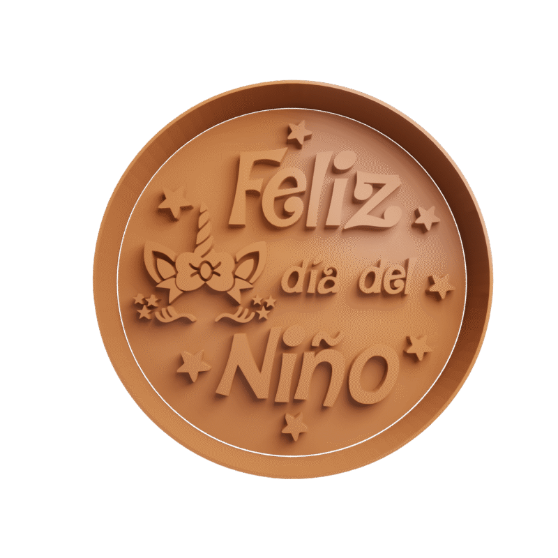 Feliz Día del Niño con Unicornio