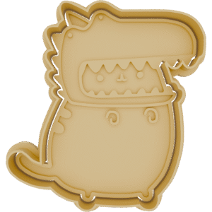 Gato Pusheen Dinosaurio