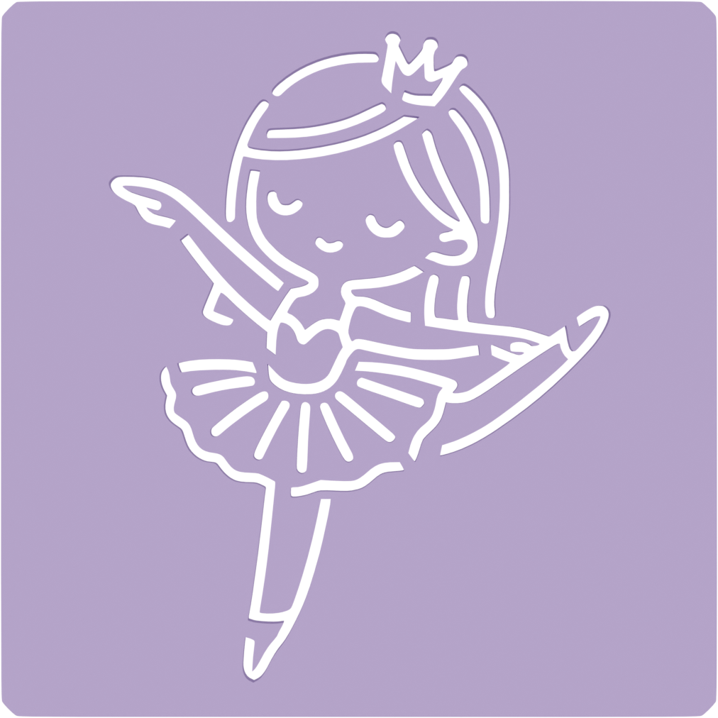 Stencil - Bailarina D