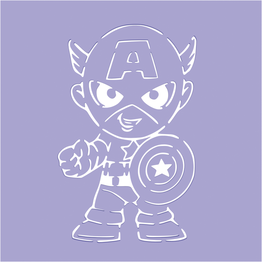 Stencil – Capitán América