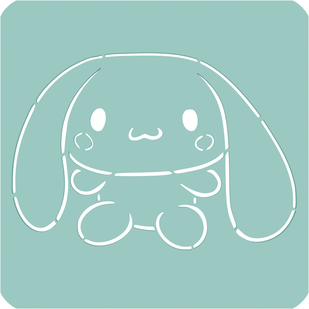 Stencil - Cinnamoroll (2)