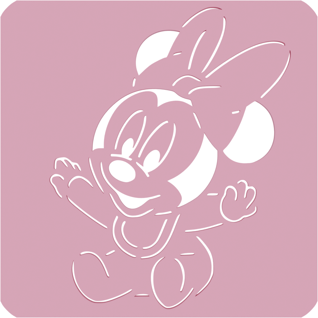 Stencil - Minnie Mouse