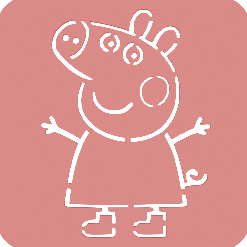 Stencil - Pepa Pig