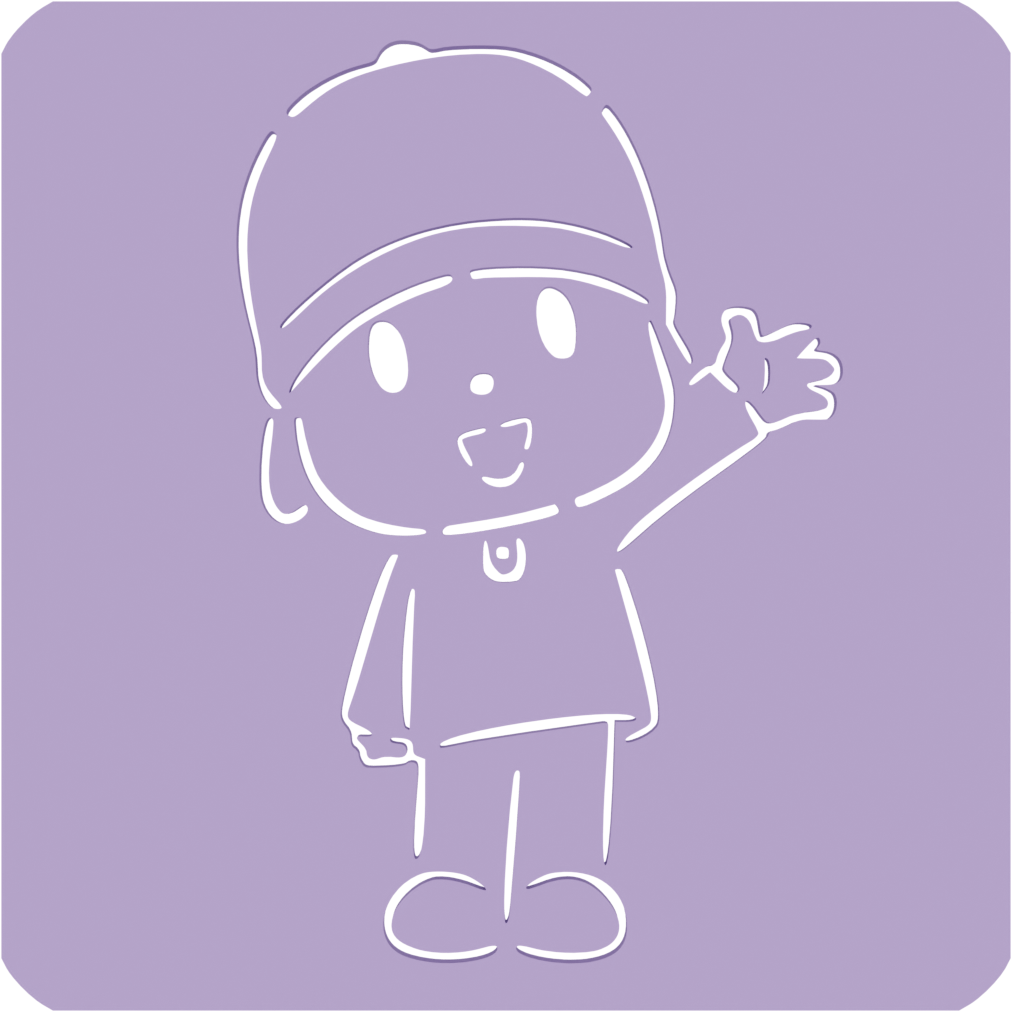 Stencil - Pocoyo