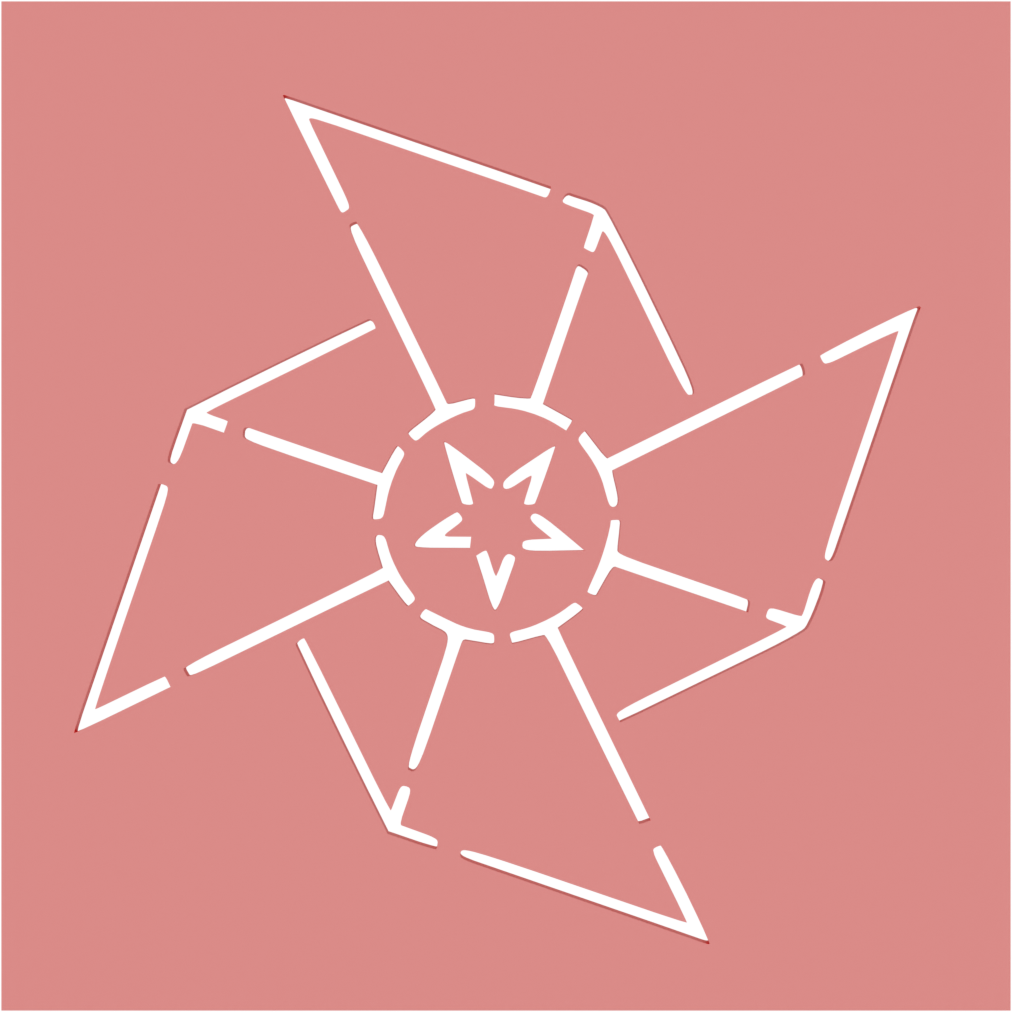 Stencil – Remolino