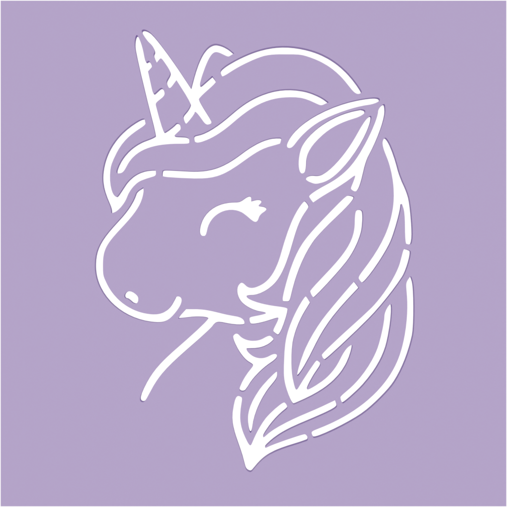 Stencil – Unicornio